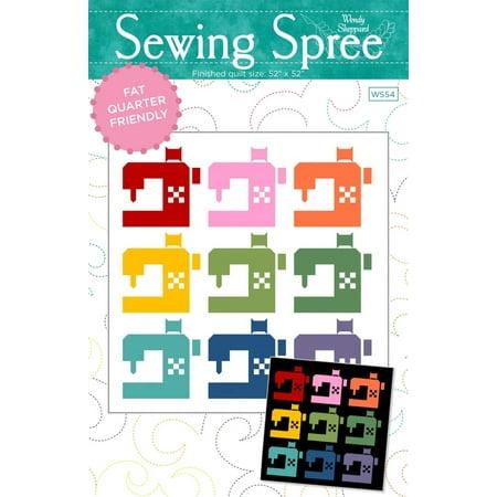 Sewing Spree quilt pattern from Moda