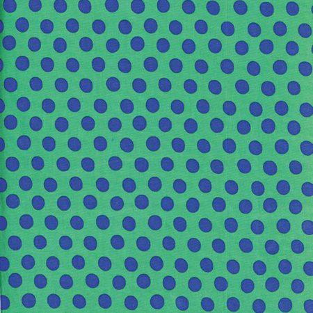 Kaffe Fassett Perennials Spot Dot Green quilting fabric