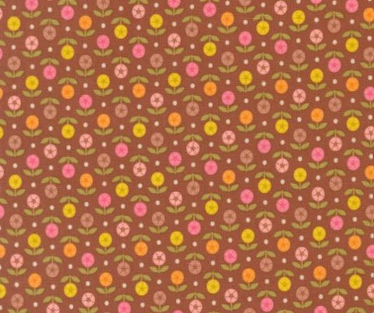 Moda Happy Daze Rust 33846-20 novelty quilting cotton orange