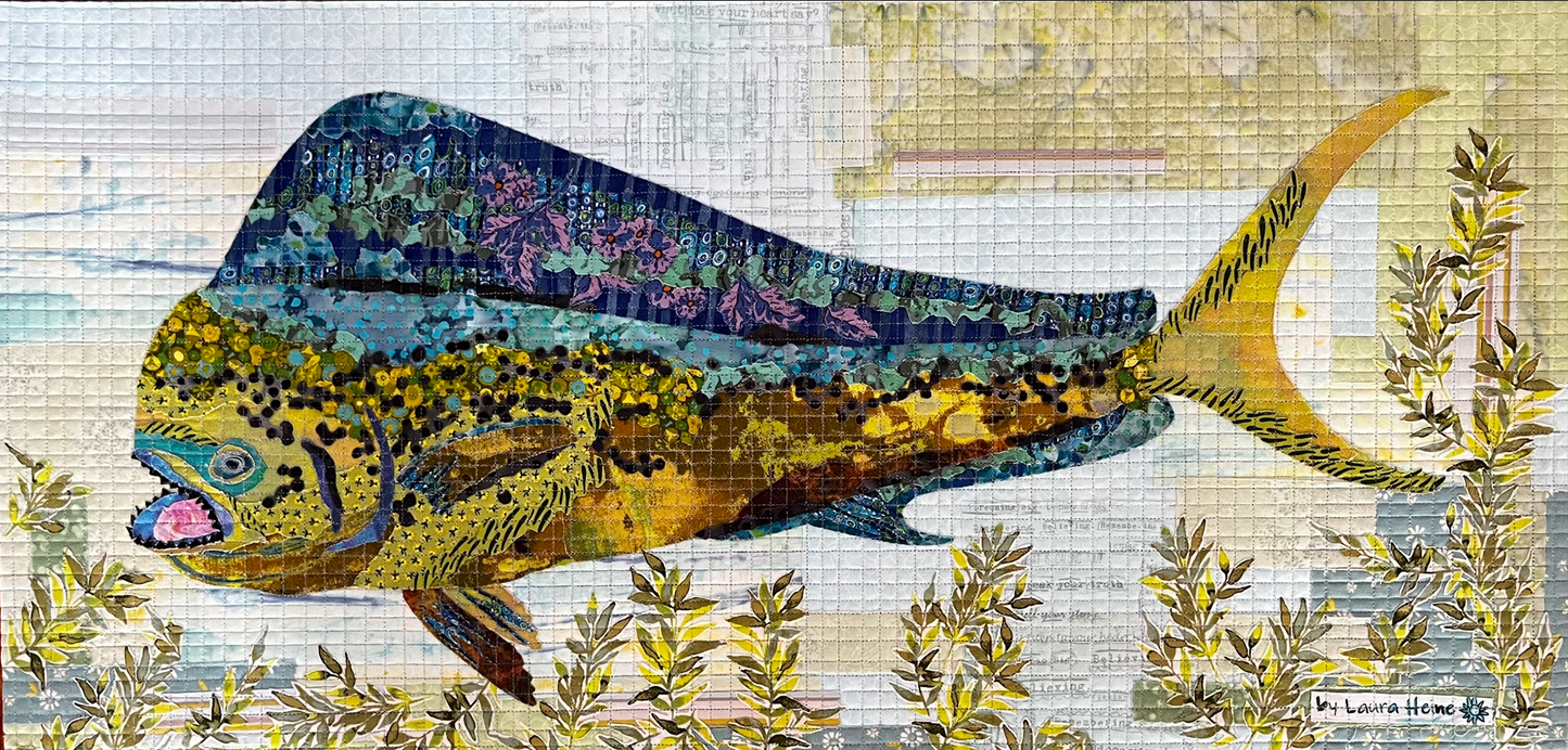 Dora Do Collage Quilt Kit by Laura Heine