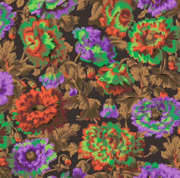Kaffe Fassett Rosemary Dark quilting fabric