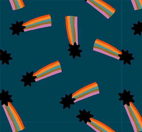 Ruby Star Society - Mystic Fable - Alexia Abegg - Dark Blue/Galaxy Rainbows