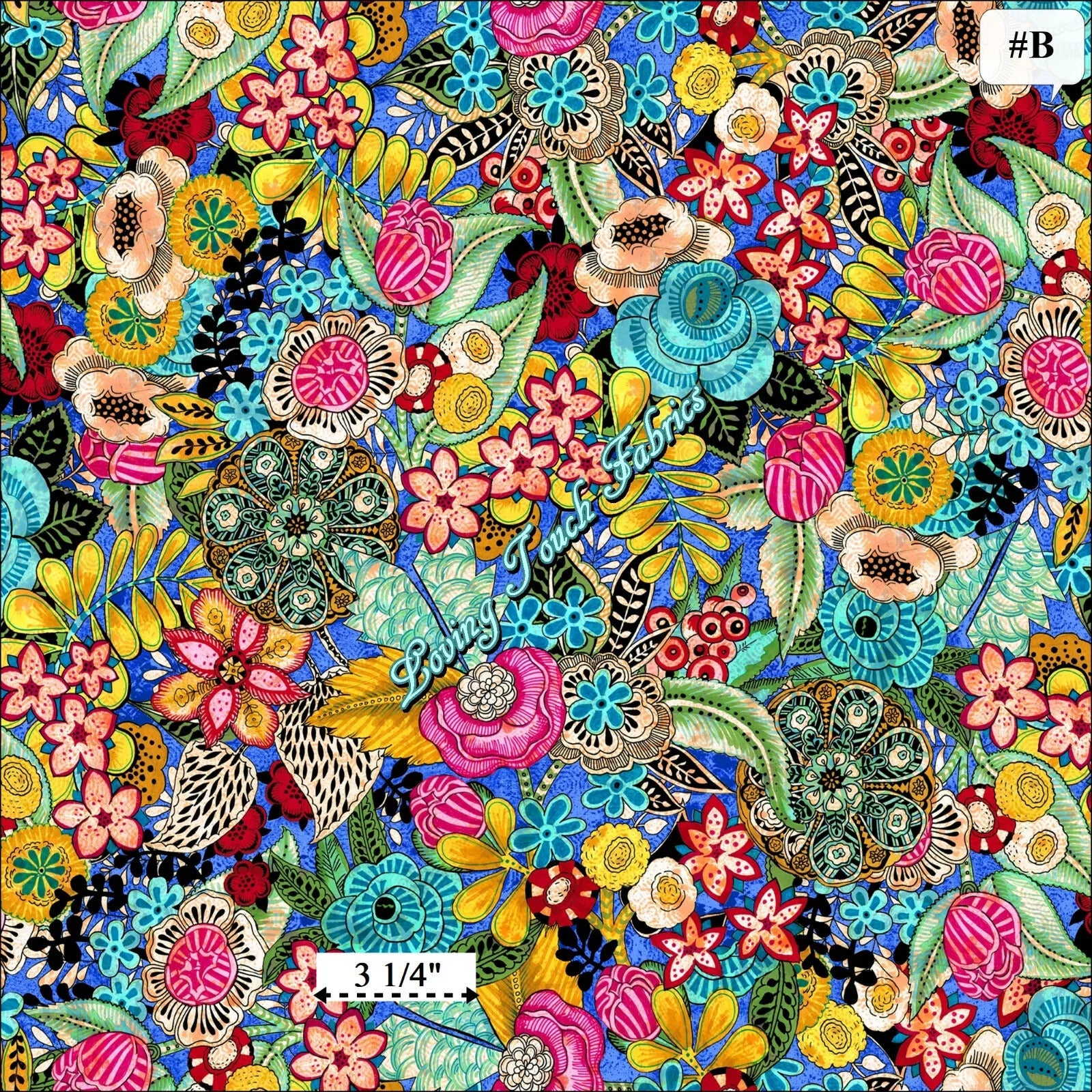 QT Fiorella 27179-Y floral quilting cotton