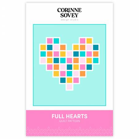Full Hearts Quilt Pattern