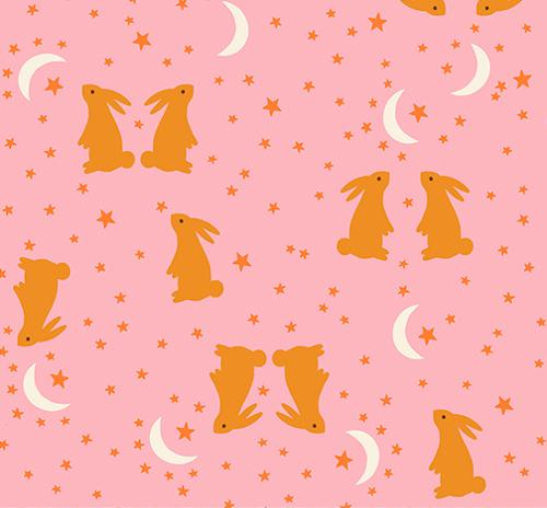 Ruby Star Society - Mystic Fable - Alexia Abegg - Pink/Rosebud Bunnies