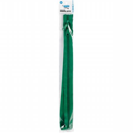 Double-Slide Zipper 30"-Jewel Green