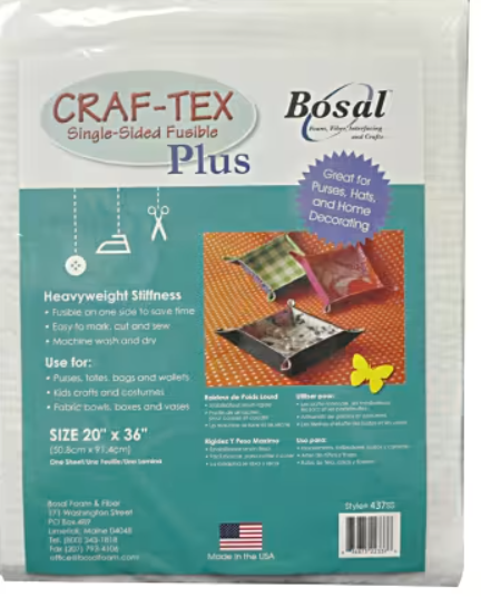 Single Side Fusible Non-Woven Heavyweight Craf-tex Plus 20in x 36in