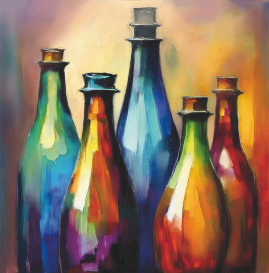 Bottles by Marina Landi