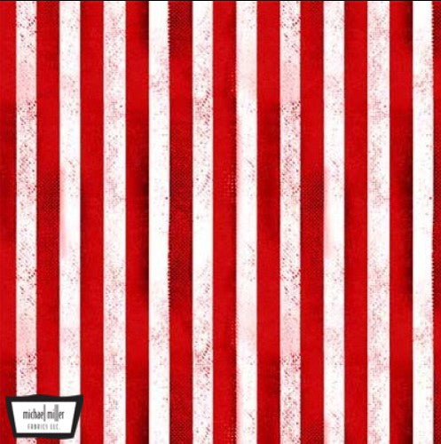 Michael Miller Rugged Stripped Red DCX12523-REDX quilting cotton fabric