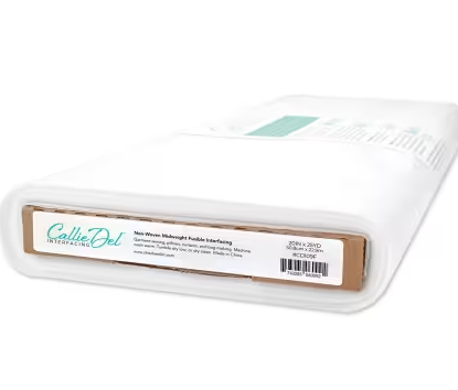 Non-Woven Midweight Fusible Interfacing 20 inch