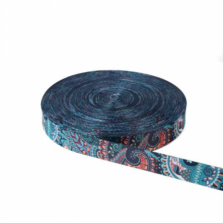 Paisley Webbing 1.5 inch decorative bag strap webbing notion