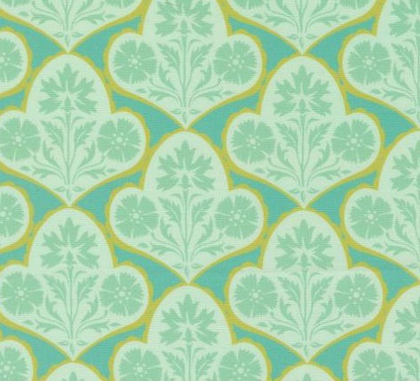 Moda Cannon Beach Turquoise 11975 14 Crystal Manning quilting cotton