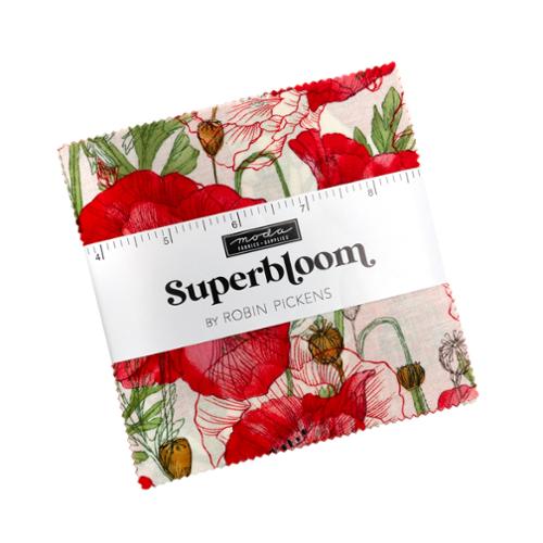 Robin Pickens Superbloom Charm Pack Moda precut 5 inch squares