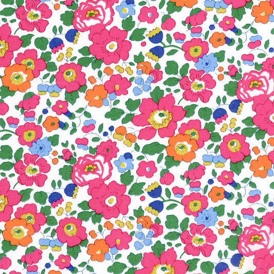 Liberty Betsy V floral cotton lawn fabric