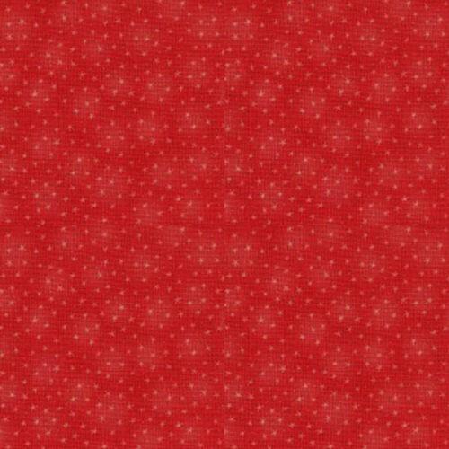 Blank Starlet Texture Red quilting fabric
