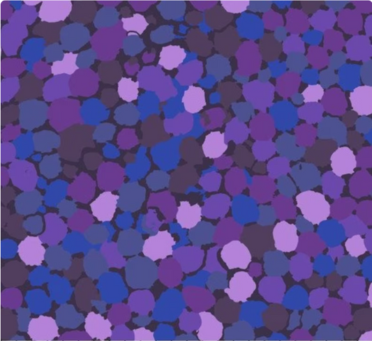 Kaffe Fassett Reflections Purple quilting fabric