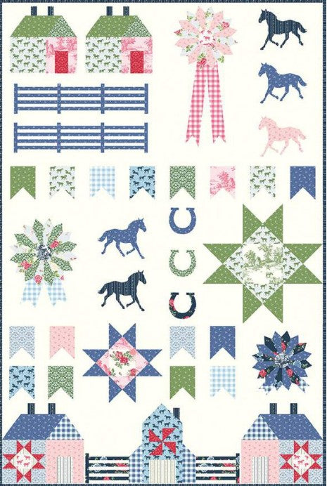 Riley Blake - Melissa Mortenson Bluegrass Sampler Quilt Pattern