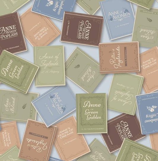 Riley Blake - Anne of Green Gables Books Sky