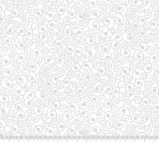 Studio E Best of Cream and Sugar Linear Floral 8924-01W tone-on-tone cream blender