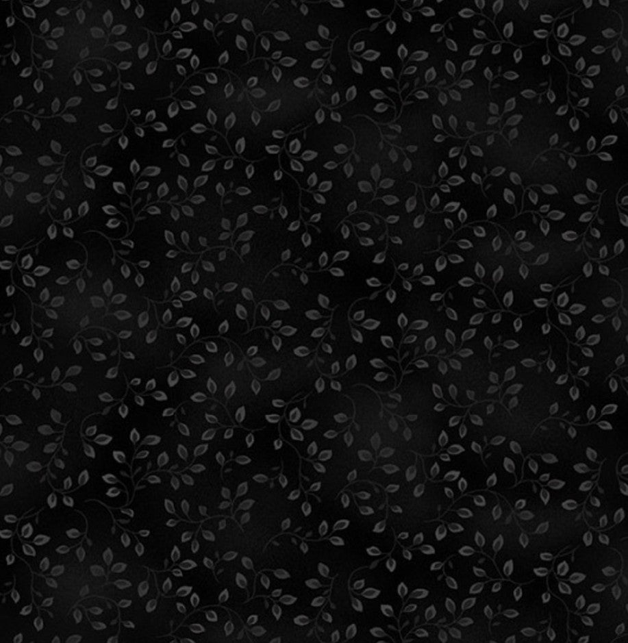Henry Glass Folio Basics Black 7755-99 quilting cotton