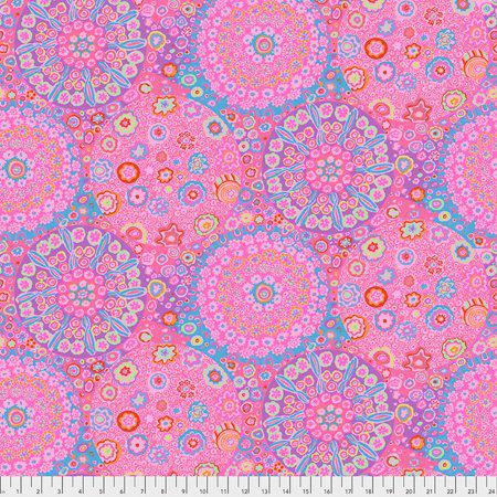 Kaffe Fassett Millefiore Mauve quilting cotton fabric