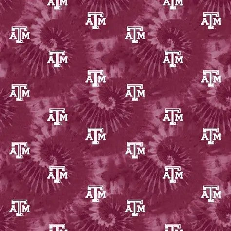 Texas A&M Tye Dye Allover