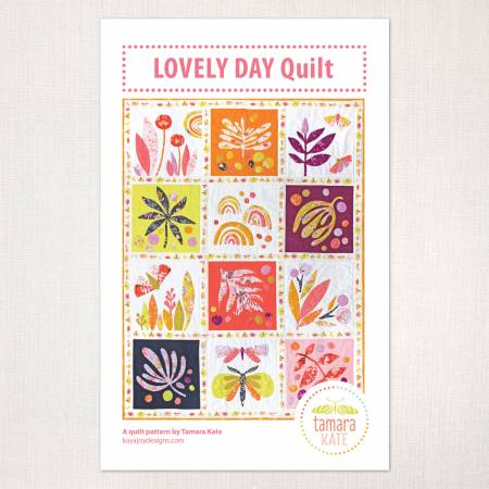 Lovely Day Quilt Pattern cheerful quilting pattern