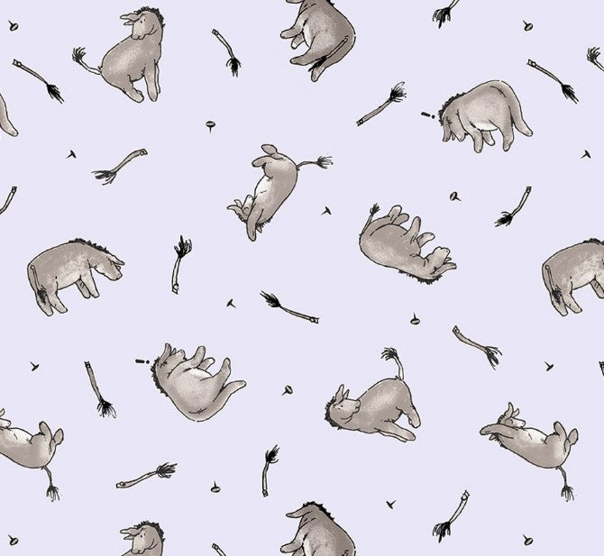 Studio E Classic Winnie Minky Lt Purple 8768MK-50 fabric