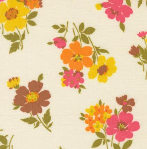 Moda Happy Daze Cloud 33843-11 novelty quilting cotton white