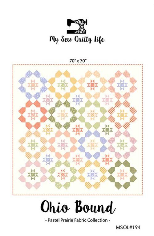 Ohio Bound My Sew Quilty Life quilt pattern Moda