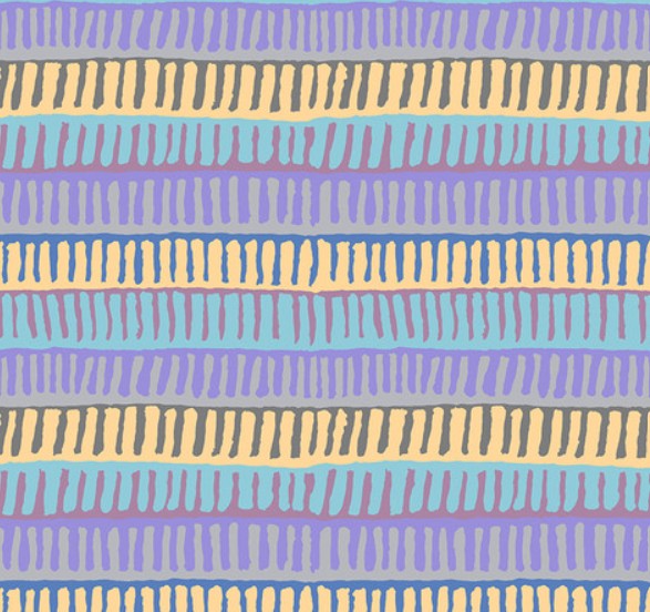 Kaffe Fassett Zipper Stripe Neutral quilting fabric