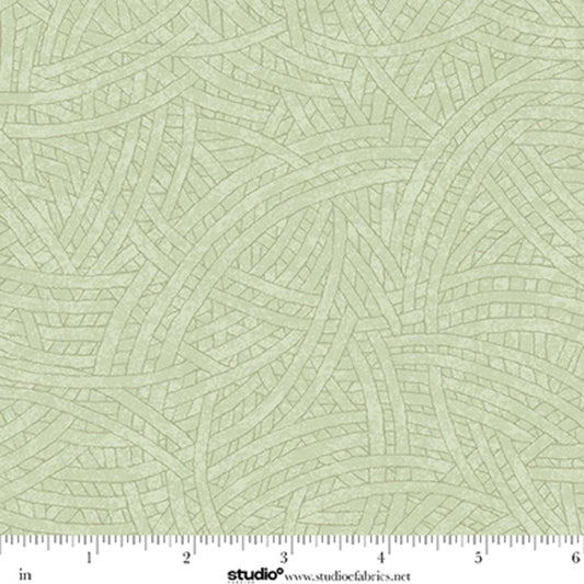 Studio E Tangled Lichen Green 8866-61 tonal blender cotton fabric