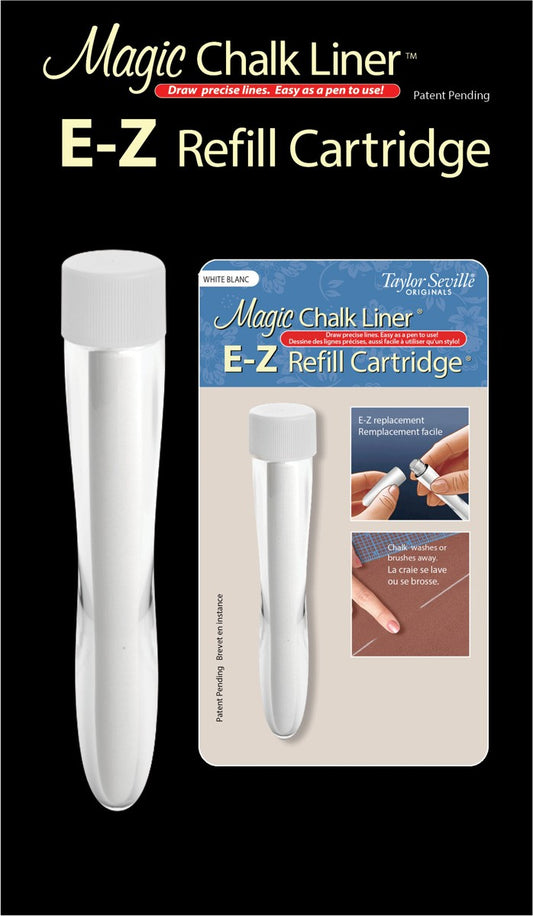 E Z Taylor Seville Originals Magic Liner Chalk Refill White