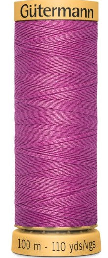 Gutermann 110 yd Natural Cotton Thread-Orchid