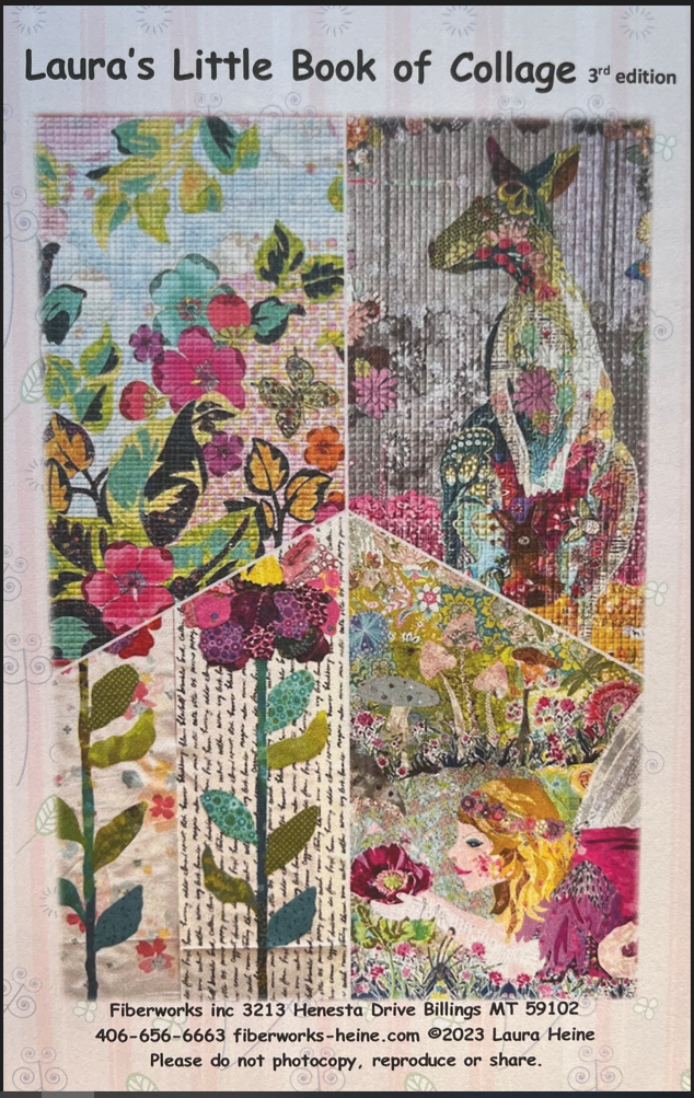 Laura's Little Book of Collage 3rd Edition quilting book