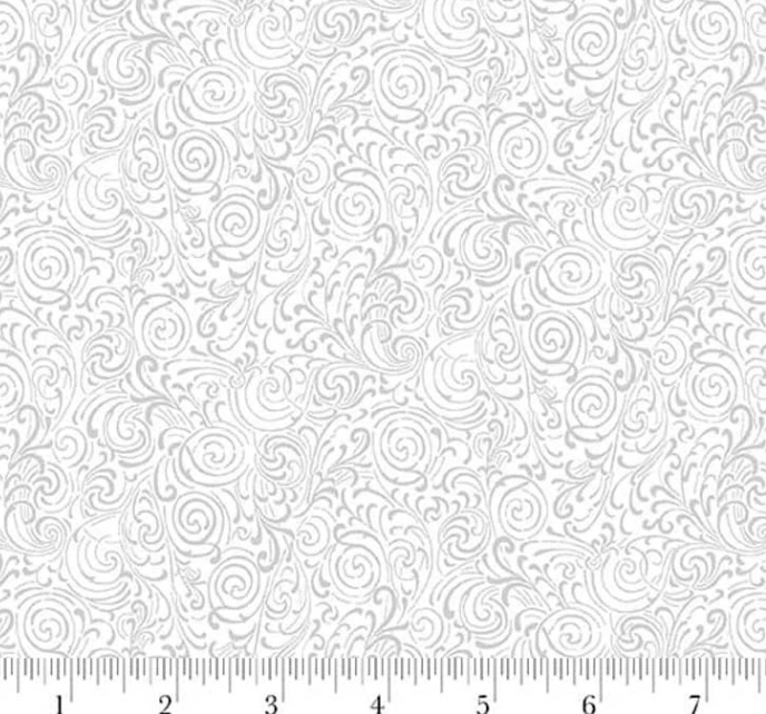 Studio E - Best of Cream & Sugar - 8931-01W Double Swirls