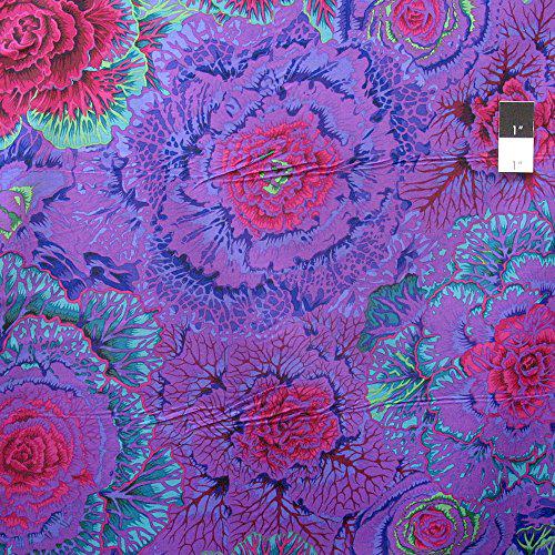Kaffe Fassett Brassica Purple quilting cotton fabric