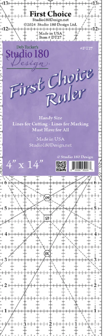 Deb Tucker's Studio 180 Design - First Choice Ruler 4x14