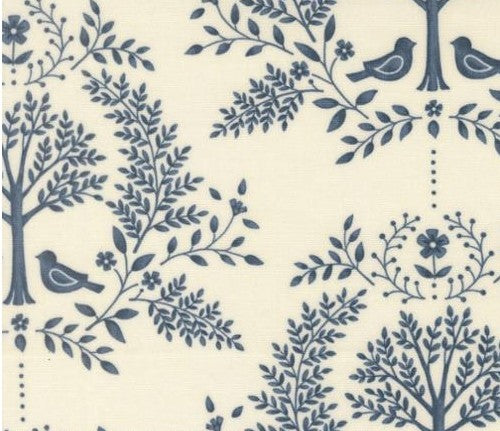 Moda - Family Tree - Deb Strain - Warm White 56160 11 Fabric