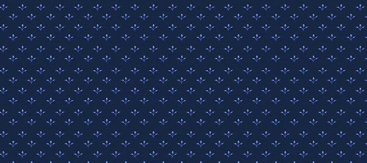 Windham - China Blue - Tiny Pickings - 54940-3 Midnight