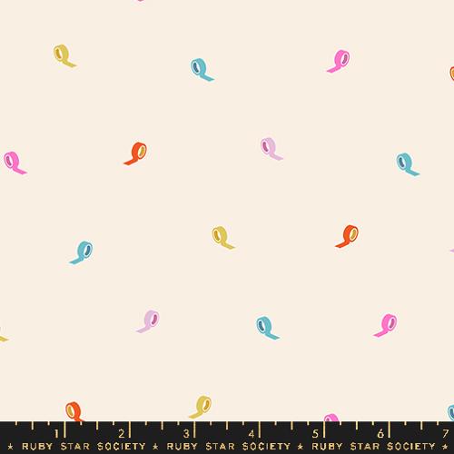 Moda Washi Plus Natural RS1101-13 Ruby Star quilting cotton fabric