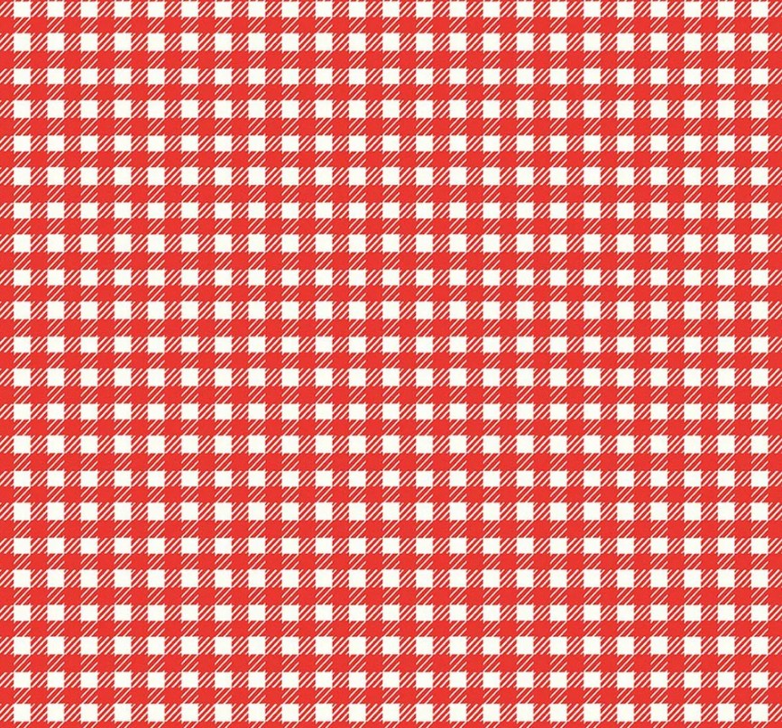 Riley Blake Serendipity 2 Plaid Red quilting cotton