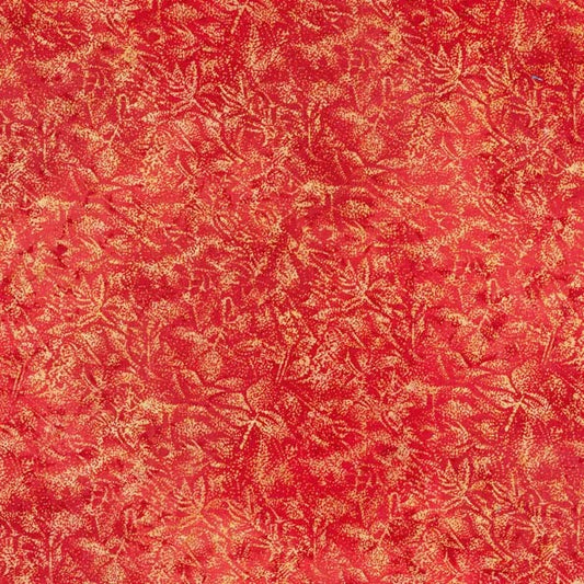Michael Miller Fairy Frost Cherry pearlized metallic quilting cotton blender fabric