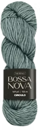 Skein of Circulo Bossa Nova superwash merino wool yarn in Gemstone