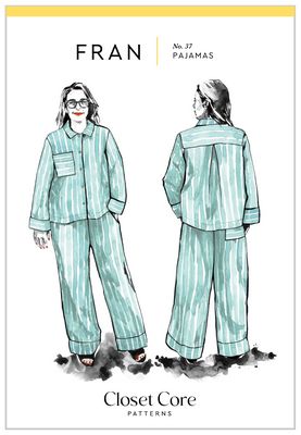 Fran Pajamas sewing pattern pajama pattern