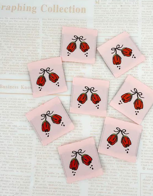 Minki Kim - Tulip Woven Labels