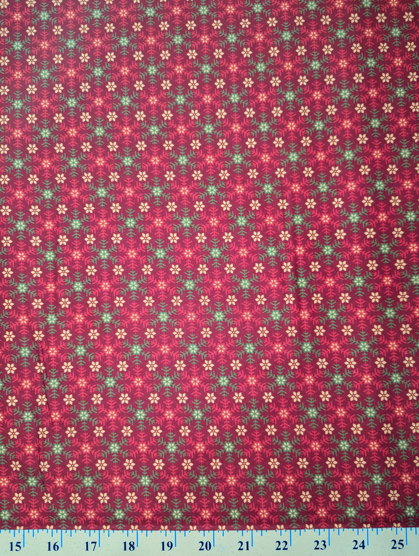 Santa's List 27263-R Christmas quilting cotton fabric