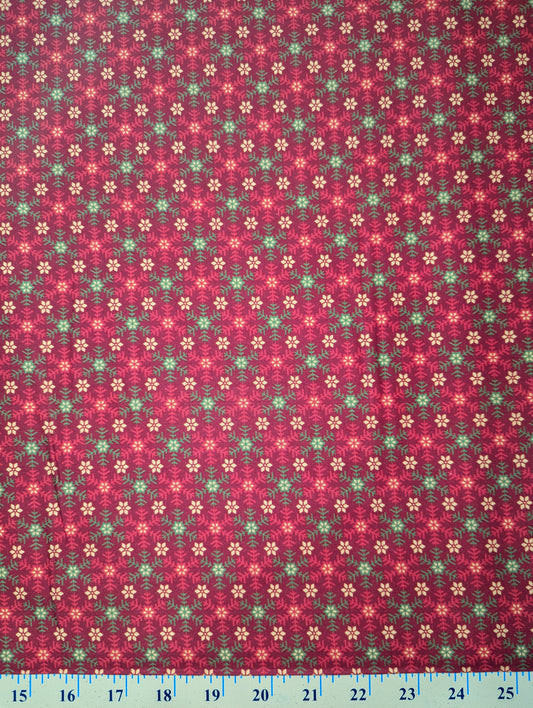 Santa's List 27263-R Christmas quilting cotton fabric