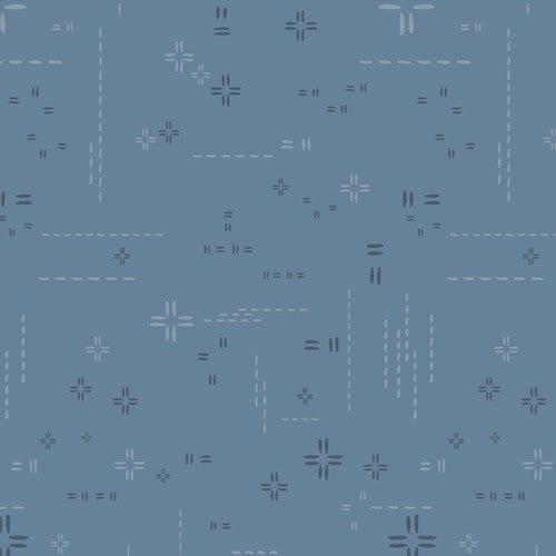Art Gallery Fabrics - Decostitch Elements -- Blue Minerale DSE-710