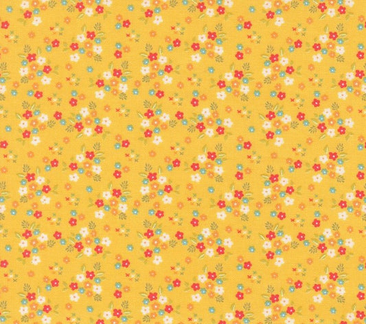 Moda Delightfully Yours Buttercup 37705-12 cotton fabric